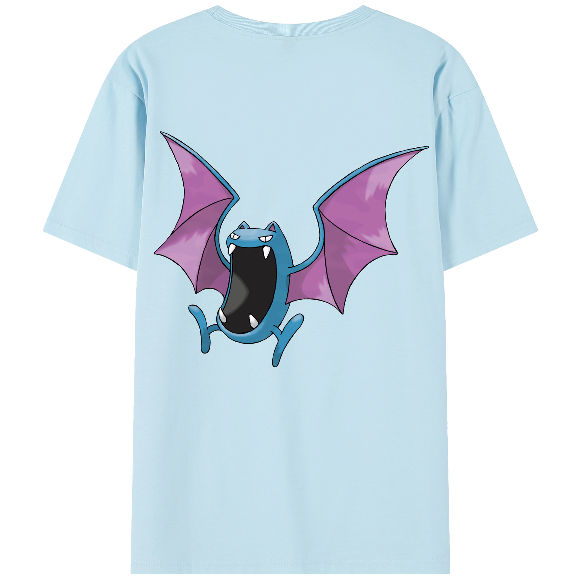 （画像用） ポケットモンスター Pokémon 綿100％半袖Tシャツ（背面プリント）